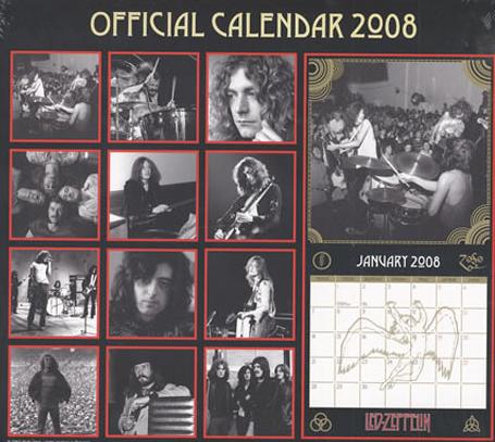 Календарь Walz с изображением Led Zeppelin